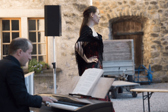 Bettina Schneebeli3 Bettina Schneebeli Mezzosopran - Schloss Hallwyl, den 25.08.2016 Foto: Priska Ketterer/argovia philharmonic